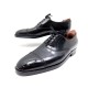 CHAUSSURES JOHN LOBB RICHELIEUS SUR MESURE 41.5 CUIR NOIR BOUT DROIT SHOES 7025€