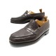 CHAUSSURES JM WESTON MOCASSINS 180 9.5D 43.5 EN CUIR MARRON LOAFERS SHOES 620€