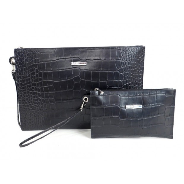 NEUF POCHETTES ROSEAU CROCO 