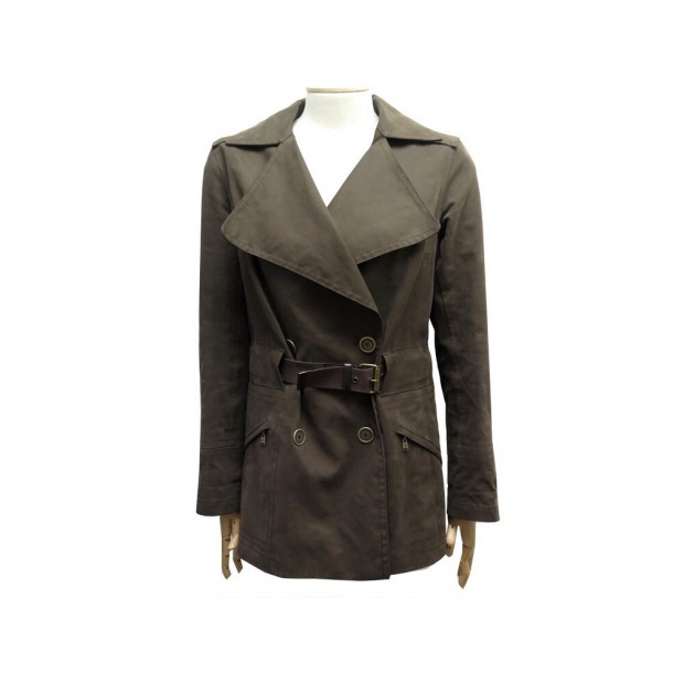 MANTEAU LOUIS VUITTON MACKINTOSH MURAKAMI CERISES VESTE T38 M COTON COAT 3700€