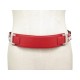 CEINTURE YVES SAINT LAURENT 328574 85 CM L EN CUIR ROUGE RED LEATHER BELT 750€