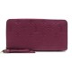 NEUF PORTEFEUILLE LOUIS VUITTON ZIPPY CUIR MONOGRAM EMPREINTE VIOLET WALLET 760€