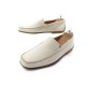 NEUF CHAUSSURES JM WESTON MOCASSINS 430 6D 40 EN CUIR BEIGE LOAFERS SHOES 650€