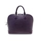 SAC A MAIN LOUIS VUITTON ALMA PM EN CUIR EPI AUBERGINE LEATHER HAND BAG 1680€