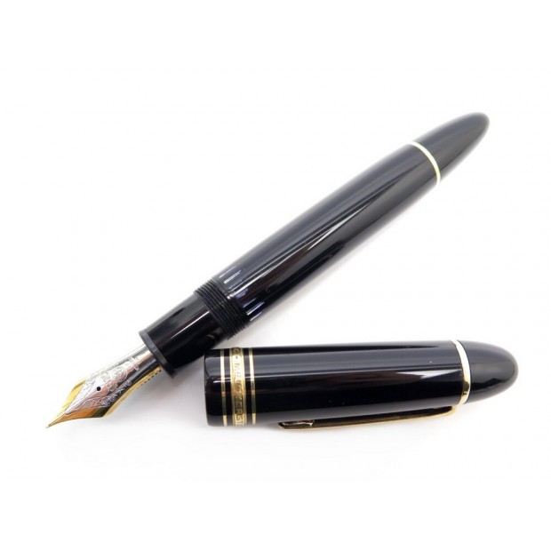 STYLO PLUME MONTBLANC MEISTERSTUCK 149 DORE 115384 PISTON RESINE NOIR PEN 785€