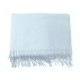 ETOLE HERMES ECHARPE EN CACHEMIRE BLEU GRIS 180CM CASHMERE STOLE SCARF 995€