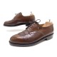  CHAUSSURES JM WESTON DEMI CHASSE CUIR MARRON 