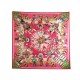 FOULARD HERMES KACHINAS KERMIT OLIVIER CARRE 90 EN SOIE + BOITE SILK SCARF 385€