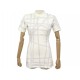 HAUT HERMES T SHIRT BOLDUC M 38 EN COTON CREME MANCHES COURTES COTTON TOP 550€