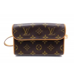 NEUF POCHETTE LOUIS VUITTON FLORENTINE M51855 SAC CEINTURE TOILE MONOGRAM POUCH