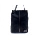 SAC A MAIN JEROME DREYFUSS GILLES EN DAIM NOIR BLACK SUEDE LEATHER HANDAG 370€