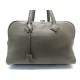 NEUF SAC A MAIN HERMES VICTORIA 35 EN CUIR GRAINE ETOUPE LEATHER HANDBAG 3750€