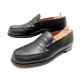 CHAUSSURES JM WESTON 180 7B 41 MOCASSINS EN CUIR NOIR LEATHER LOAFERS SHOES 620€