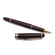 STYLO BILLE MONTBLANC MEISTERSTUCK CLASSIQUE RESINE BORDEAUX ROLLERBALL PEN 405€