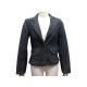 NEUF VESTE EN JEAN BURBERRY DENIM M 38 EN COTON BLEU FONCE JACKET VEST 970€