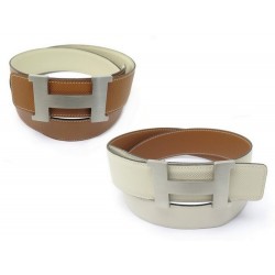 NEUF CEINTURE HERMES CONSTANCE 2 GM LIEN REVERSIBLE 42 MM CUIR EPSOM BELT 970€