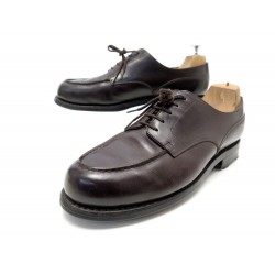 CHAUSSURES JM WESTON DERBY 641 LE GOLF 8D 42 EN CUIR MARRON LEATHER SHOES 730€