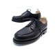 CHAUSSURES JM WESTON DERBY LE GOLF 640 8D 42 EN CUIR NOIR LEATHER SHOES 730€