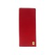 NEUF GRAND PORTEFEUILLE FERRARI VERTICAL PORTE CARTES MONNAIE EN CUIR ROUGE 170€