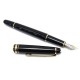 STYLO PLUME MONTBLANC MEISTERSTUCK CLASSIQUE DORE 106514 EN RESINE NOIR PEN 515€