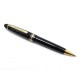 STYLO BILLE MONTBLANC LEGRAND DORE 161 10456 EN RESINE NOIR BALLPOINT PEN 395€