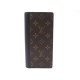 NEUF PORTEFEUILLE LOUIS VUITTON BRAZZA EN TOILE MONOGRAM ET CUIR NEW WALLET 565€