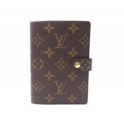 NEUF COUVERTURE AGENDA LOUIS VUITTON PM R2005 EN TOILE MONOGRAM DIARY COVER 280€