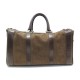 VINTAGE SAC A MAIN DE VOYAGE CHRISTIAN DIOR CUIR & DAIM MONOGRAM OBLIQUE BAG