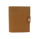 NEUF COUVERTURE DE CAHIER HERMES ULYSSE PM EN CUIR TOGO MARRON BOITE COVER 205€