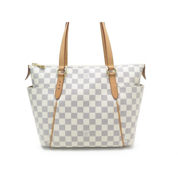 NEUF SAC A MAIN LOUIS VUITTON TOTALLY PM CABAS TOILE DAMIER AZUR HAND BAG 1045€