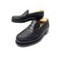 NEUF CHAUSSURES JM WESTON MOCASSINS 180 5.5E 39.5 LARGE 40 CUIR NOIR LOAFER 715€