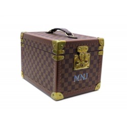 VANITY LOUIS VUITTON BOITE FLACONS M21828 TOILE DAMIER EBENE BOTTLES BOX 5150€