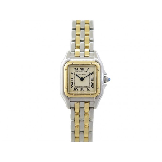 MONTRE CARTIER PANTHERE PM 112000R OR 18K ACIER QUARTZ GOLD & STEEL WATCH 7700€