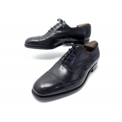 NEUF CHAUSSURES JM WESTON RICHELIEU 300 6.5E 40.5 L 41 EN CUIR NOIR SHOES 740€