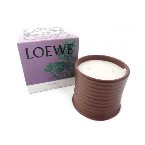 NEUF BOUGIE LOEWE CORIANDRE TAILLE M + BOITE NEW CORIANDER CANDLE 150€