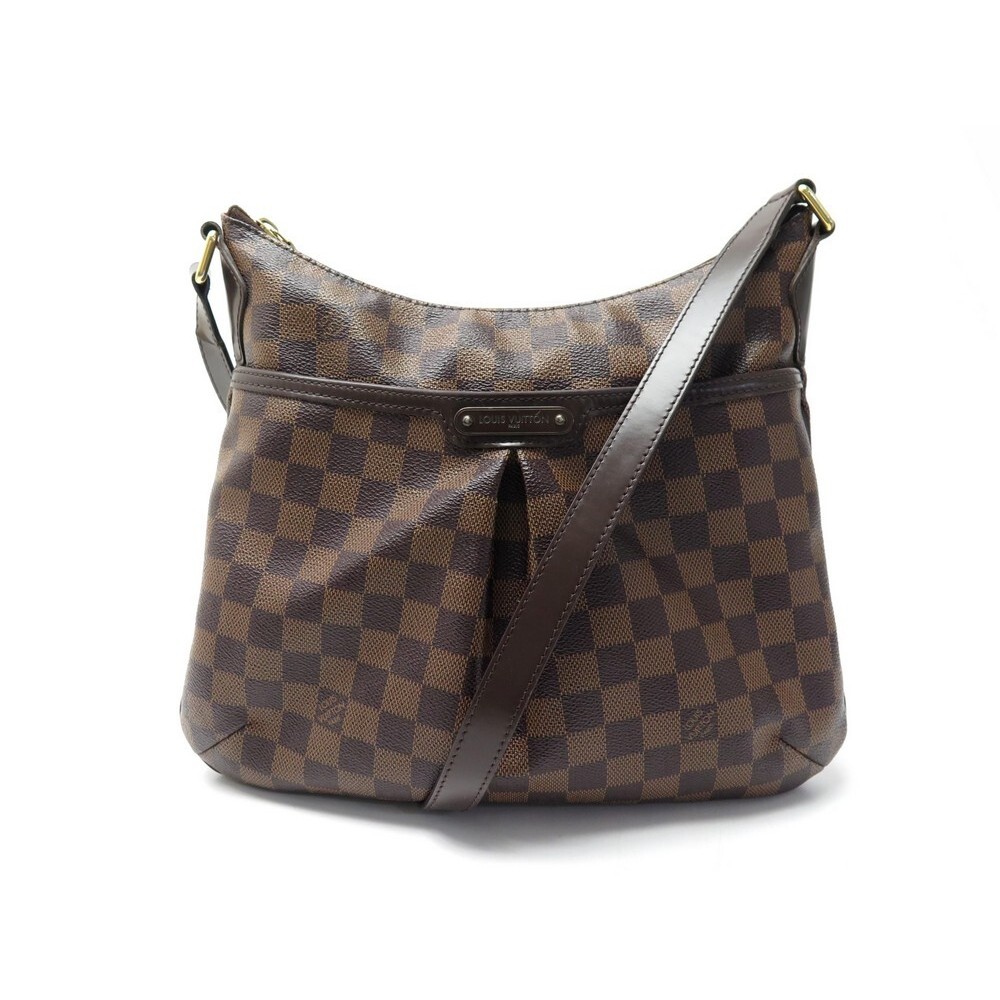 sac louis vuitton en toile damier et cuir glace marron chocolat