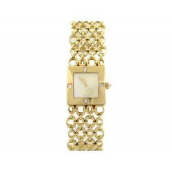 MONTRE CHRISTIAN DIOR 20MM OR JAUNE 18K 73 Gr DIAMANTS GOLD DIAMOND WATCH 7990€