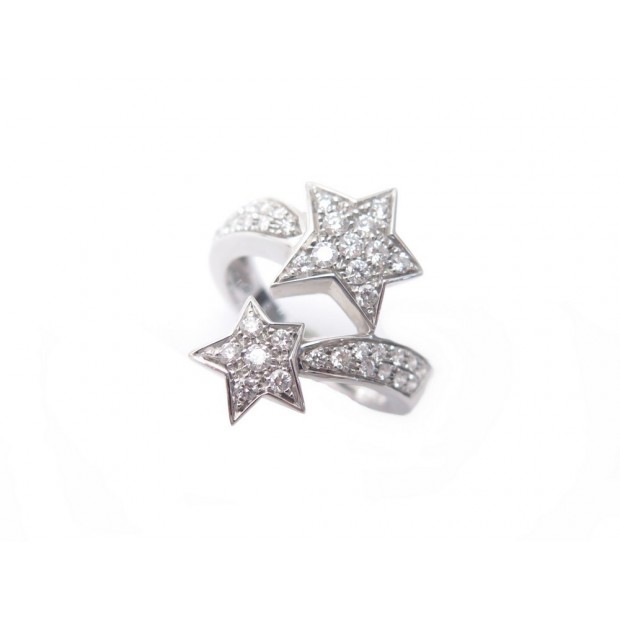 Chanel Comete Sapphire Diamond White Gold Ring