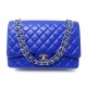 NEUF SAC A MAIN CHANEL TIMELESS MAXI JUMBO CUIR MATELASSE BLEU HAND BAG 7100€