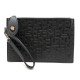 NEUF POCHETTE LONGCHAMP LA VOYAGEUSE LGP 34111HNG001 EN CUIR NOIR POUCH BAG 210€