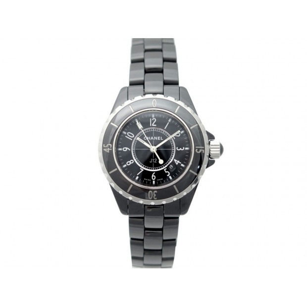 MONTRE CHANEL J12 H5695 33MM EN CERAMIQUE NOIR QUARTZ NEW WATCH 4750€