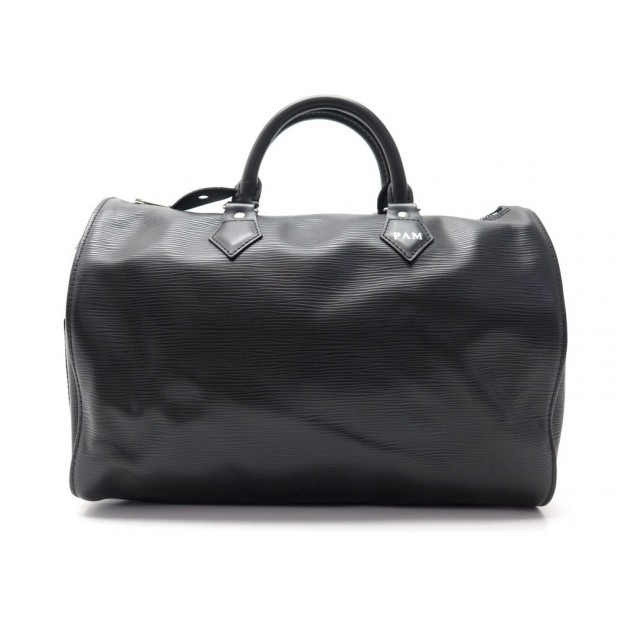 SAC A MAIN LOUIS VUITTON SPEEDY 30 M59222 CUIR EPI NOIR LEATHER HAND BAG 1220€