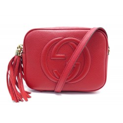 NEUF SAC A MAIN GUCCI DISCO BAG SOHO PM 308364 BANDOULIERE EN CUIR HAND BAG 980€