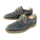 CHAUSSURES JOHN LOBB SAHARA 41 RICHELIEU EN DAIM BLEU BLUE SUEDE SHOES 1235€