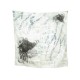 NEUF FOULARD LOUIS VUITTON CARRE 90 EN SOIE BLANC NEW WHITE SILK SCARF 375€