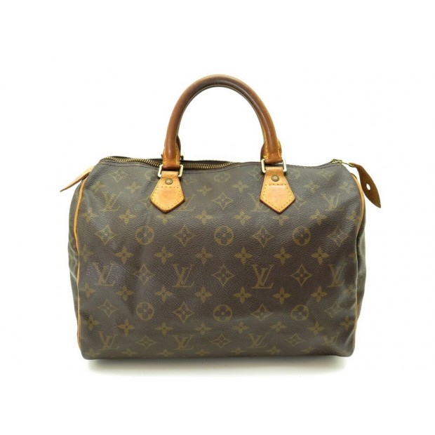 SAC A MAIN LOUIS VUITTON SPEEDY 30 M41108 TOILE MONOGRAM CANVAS HAND BAG 1020€