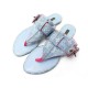 CHAUSSURES LOUIS VUITTON SANDALES TONGS EN TOILE DENIM MONOGRAM 38 SANDAL 595€