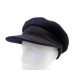 NEUF CASQUETTE HERMES A CARREAUX 58 EN CACHEMIRE CHAPEAU NEW CASHMERE CAP 510€