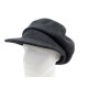 NEUF CASQUETTE HERMES TAILLE 58 EN CACHEMIRE GRIS CHAPEAU NEW CASHMERE CAP 510€