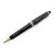 STYLO BILLE MONTBLANC MEISTERSTUCK LE GRAND DORE 10456 NOIR + BOITE BALLPEN 400€